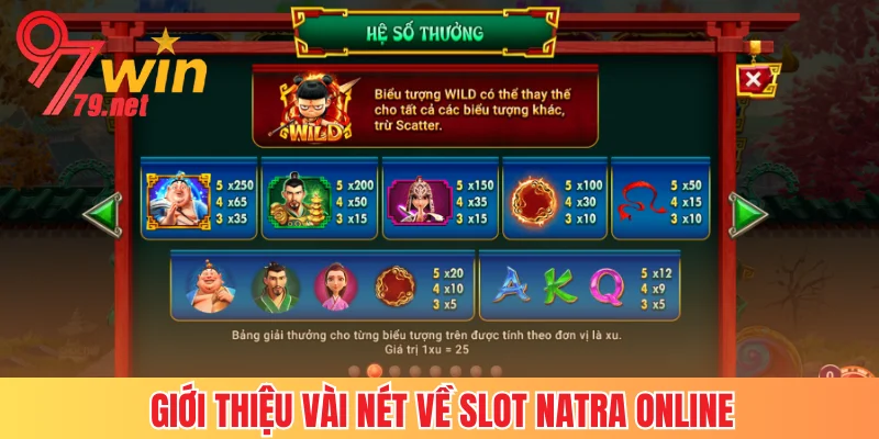 Giới thiệu sơ lược về slot Natra trực tuyến