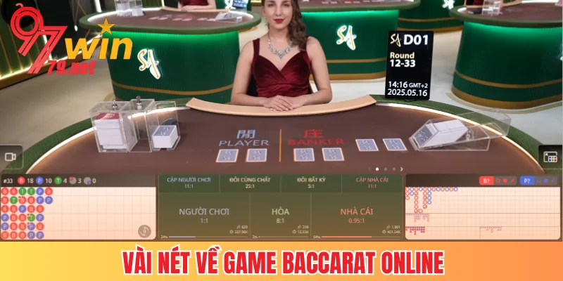 Vài nét về game bài Baccarat online